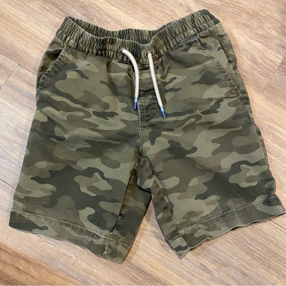 GAP Green Camo Kids Shorts